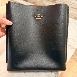 Coach Black Leather Bag